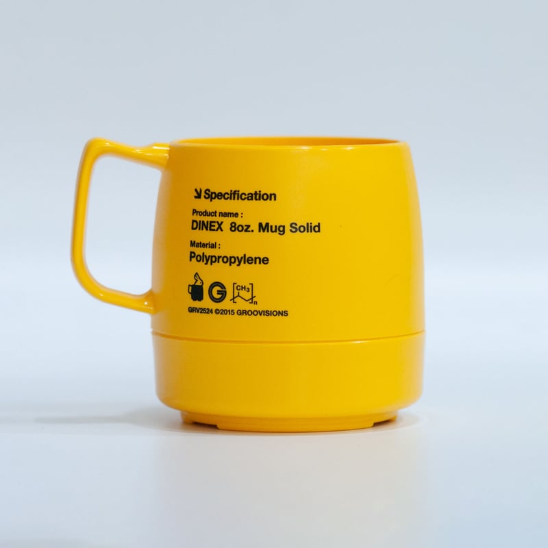 DINEX MUG yellow | mimiya online store