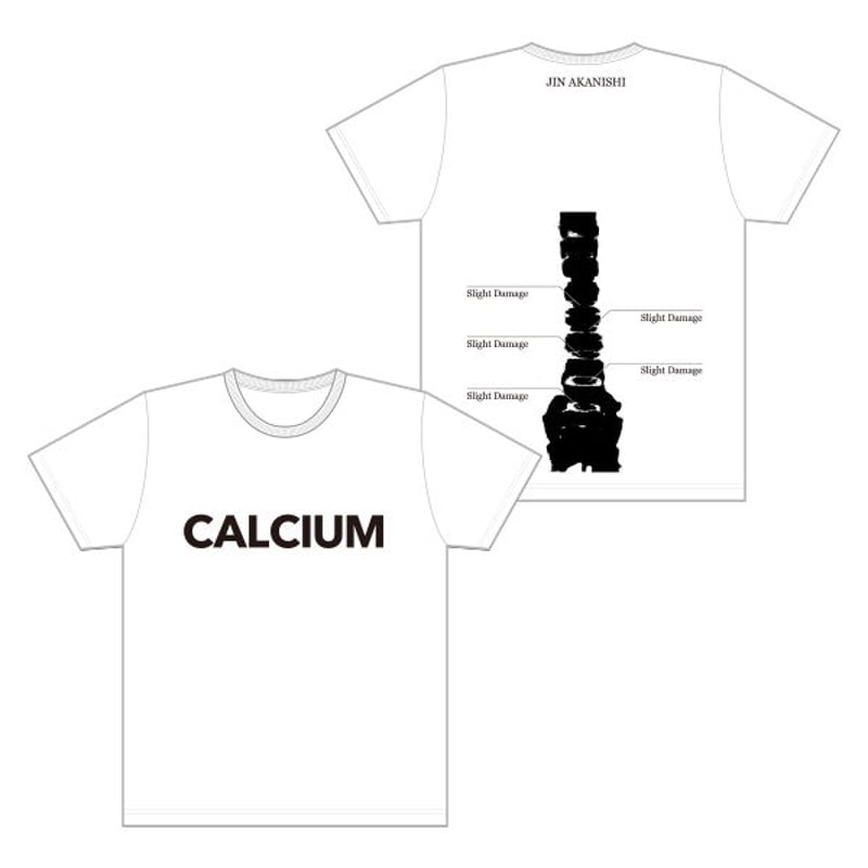 2019/CALCIUM Tシャツ | JIN AKANISHI OFFICIAL STORE 2019/CALCIUM Tシャツ | JIN AKANISHI OFFICIAL STORE