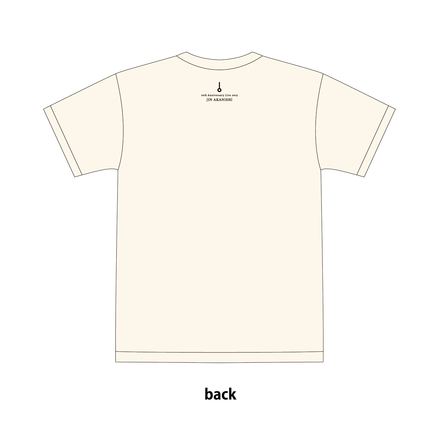 Tシャツ ／ 10th Anniversary Live 2023 | JIN AKANISH