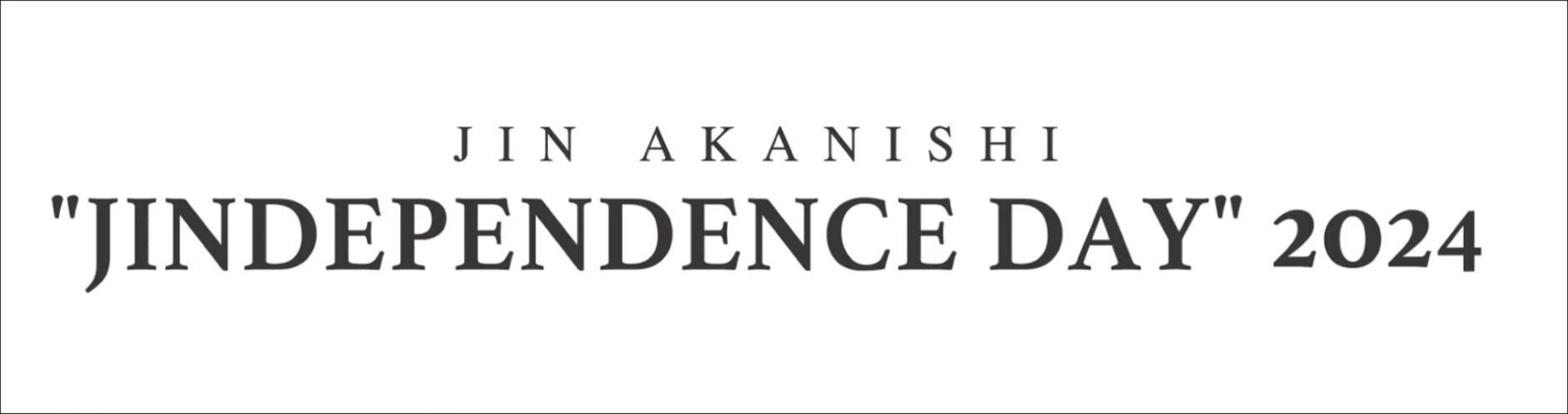 赤西仁　タンブラー3個セット タンブラー / JIN AKANISHI LIVE 2024 “WEEKEND” : 赤西仁 (JIN