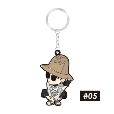 ラバーキーチェーン #04〜#06