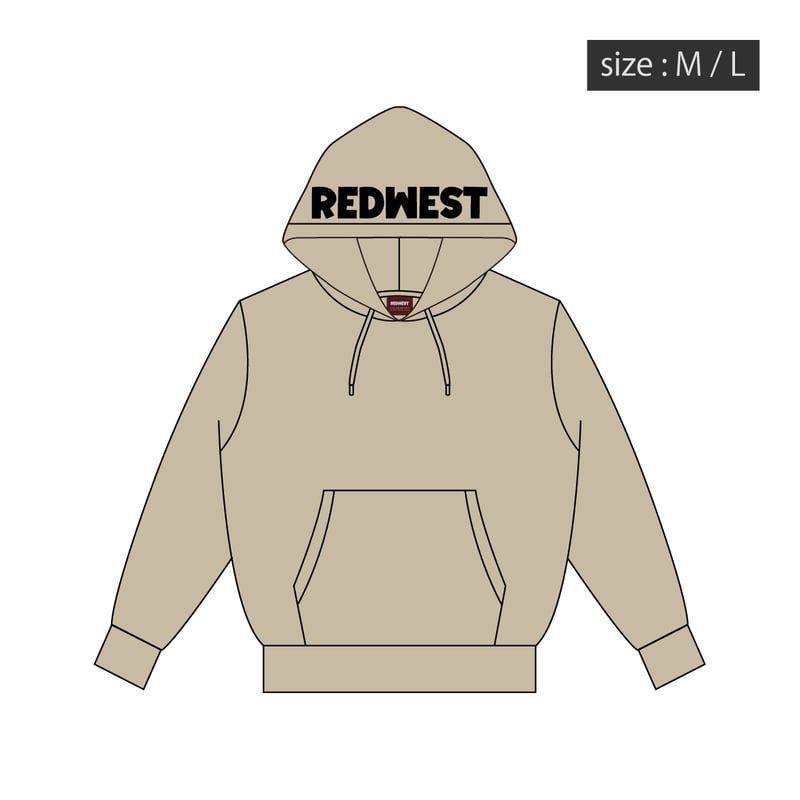 JIN AKANISHI 2025 REDWEST フーディ L フーディー/LIVE TOUR 2025 