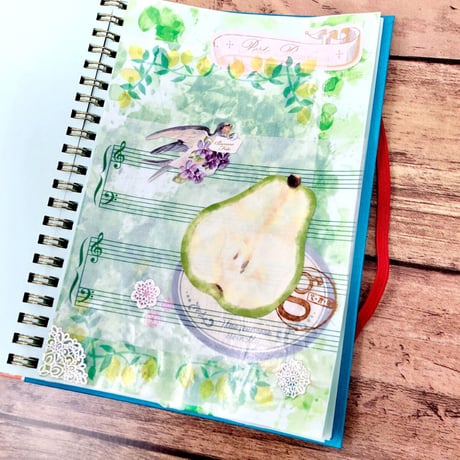 グラシン紙｜ペイントアート｜A5サイズ｜透けるデザインペーパー