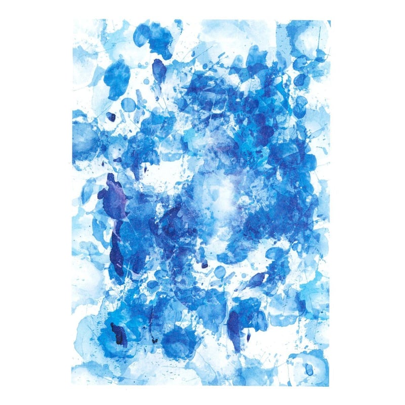 グラシン紙｜ペイントアート｜A5サイズ｜透けるデザインペーパー | そ 
