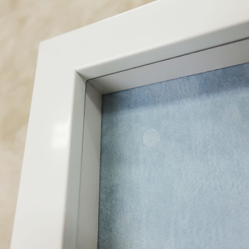 ピン＆缶バッジフレーム 130mm角 3色 バッジ額装用磁石2個付き