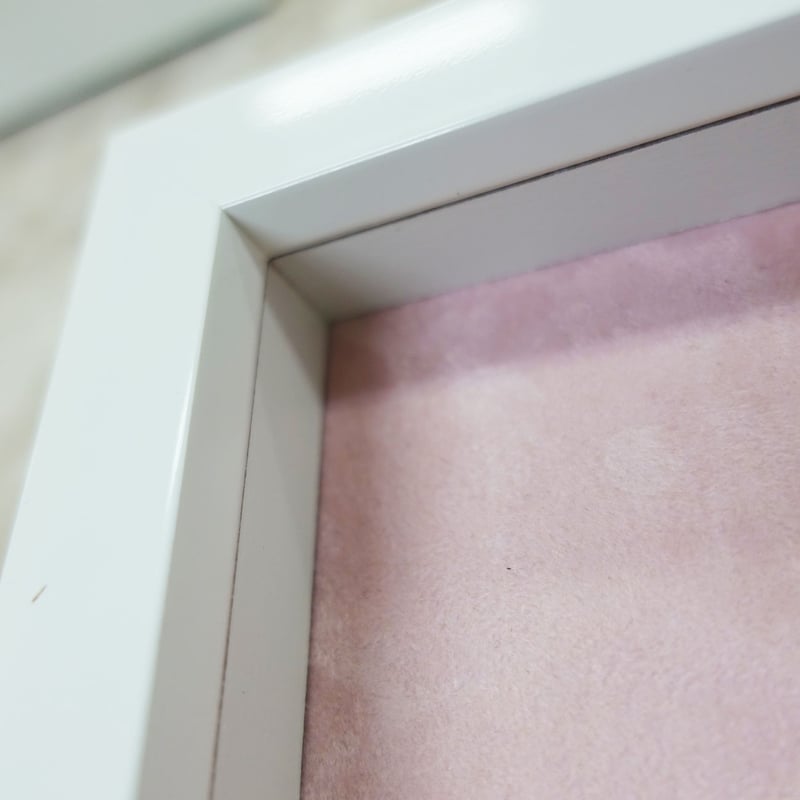 缶バッジフレーム ピン＆缶バッジフレーム 130mm角 3色 バッジ額装用磁石2個付き