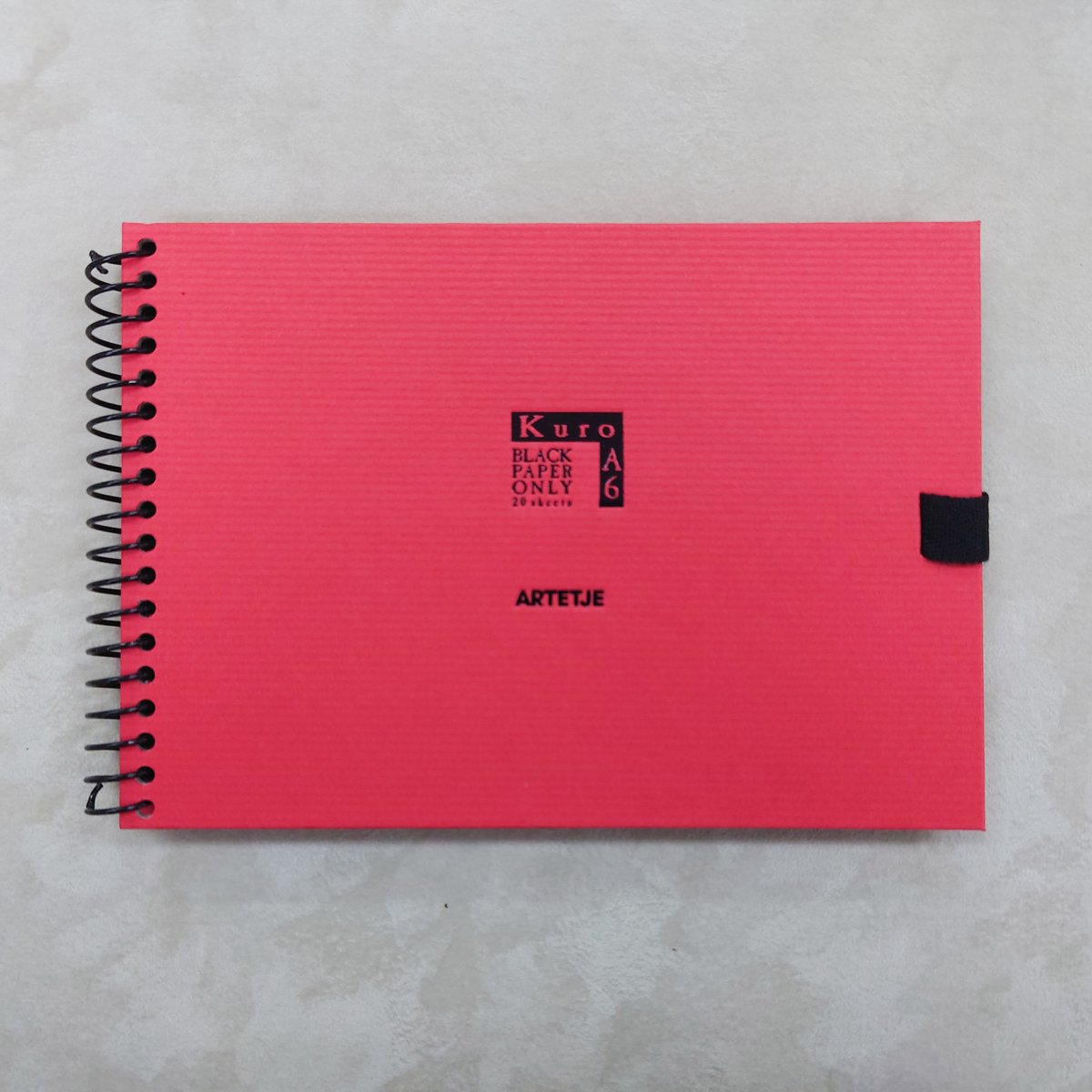 数量限定おまけ付】アルテージュ ブラックスケッチブック kuro A6