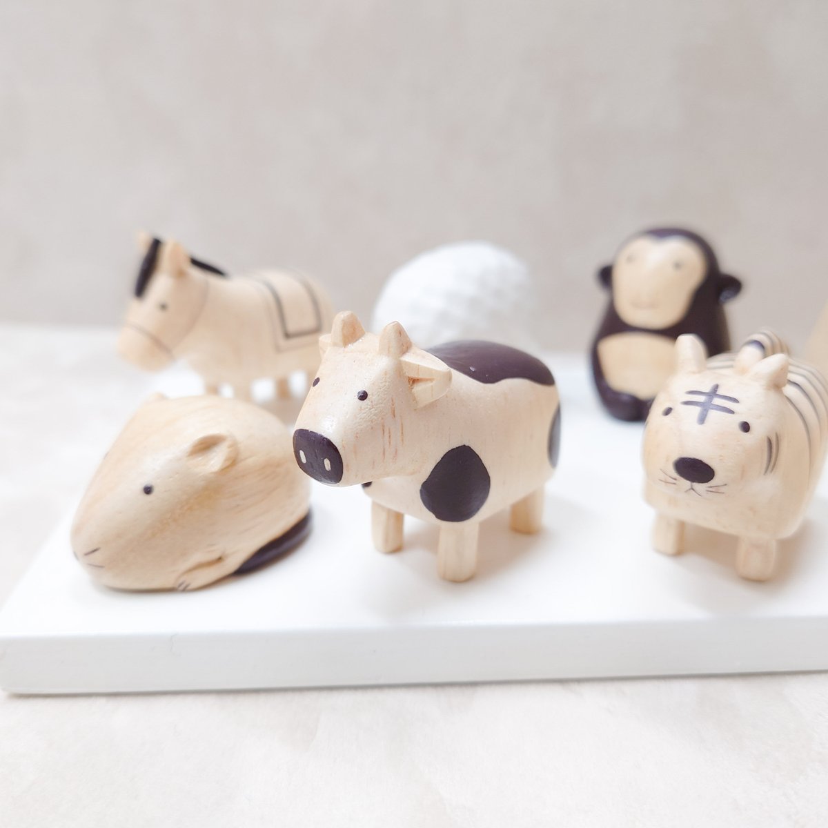 限定1点】T-lab ぽれぽれ干支セット【木製手作り】 | 白秀堂 select