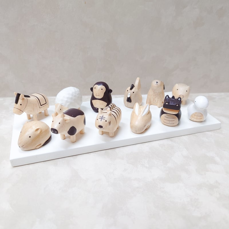 限定1点】T-lab ぽれぽれ干支セット【木製手作り】 | 白秀堂 select
