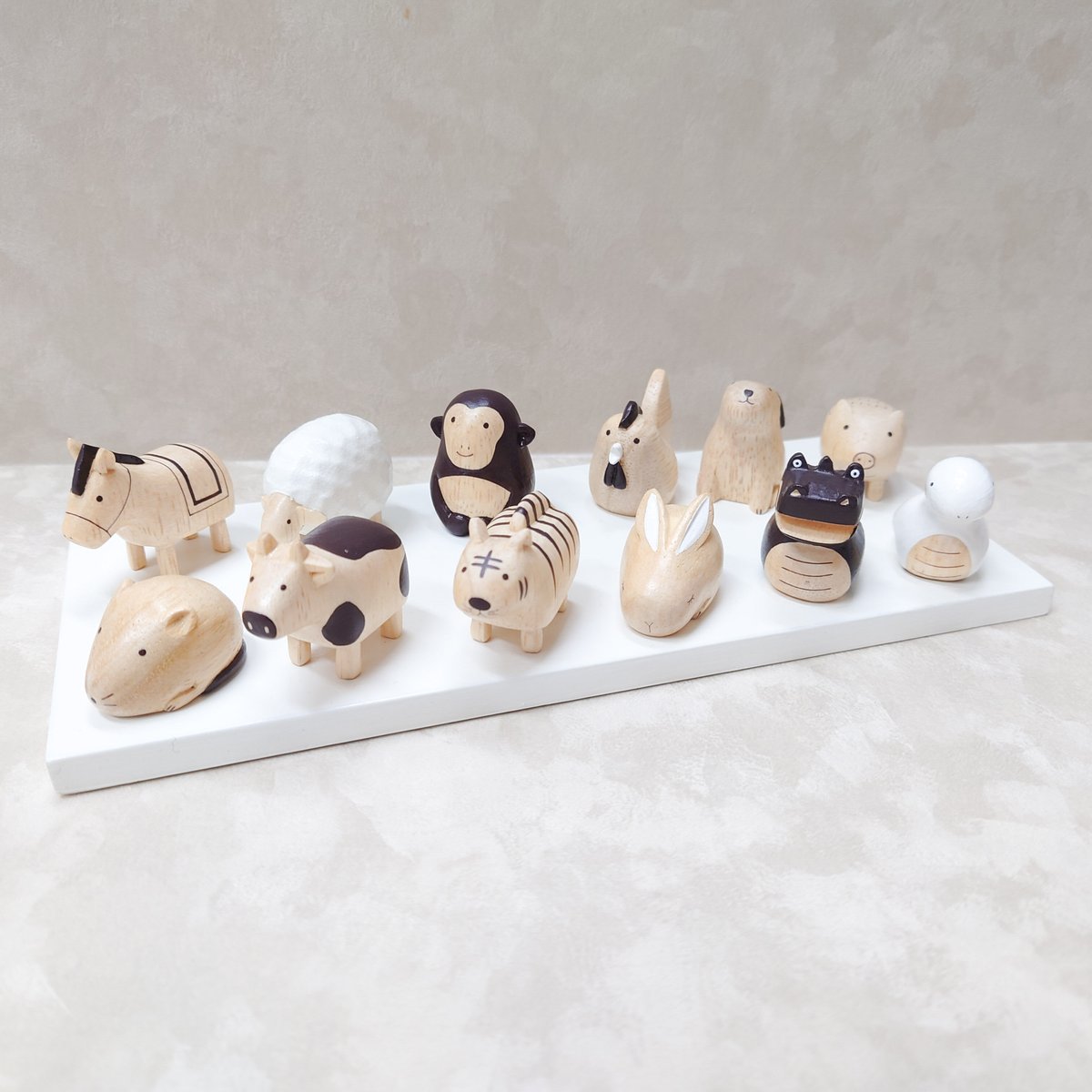 限定1点】T-lab ぽれぽれ干支セット【木製手作り】 | 白秀堂 select
