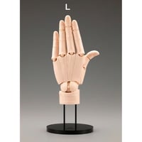 【超人気】【新色】ARTIST SUPPORT ITEM　ハンドモデル/L（左）/ペールオレンジ
