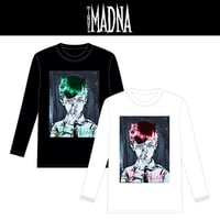 THE MADNA SPRING TOUR'25 　桃色春咲メランコリッカー　Devilish boy Long sleeve T-shirt