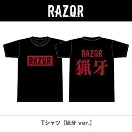 RAZOR Tシャツ RAZOR 4th ANNIVERSARY ONEMAN TOUR Ⅳ -fourth- GO