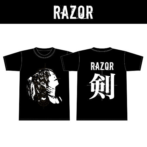 RAZOR 生誕祭Tシャツ 剣さん RAZOR SPECIAL ONEMAN LIVE 剣生誕祭2021 剣T【数量限定商品】 |