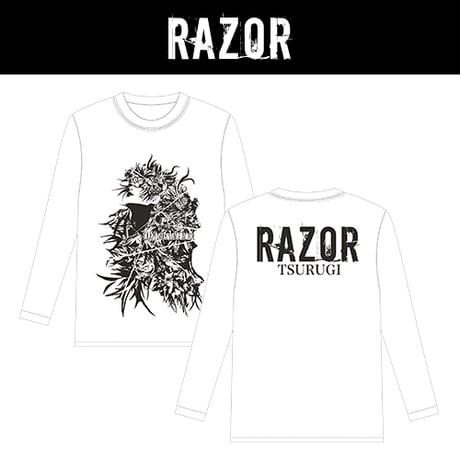 キズ razor 2マン ライブグッズ Tシャツ キズ razor 2マン ライブグッズ Tシャツ
