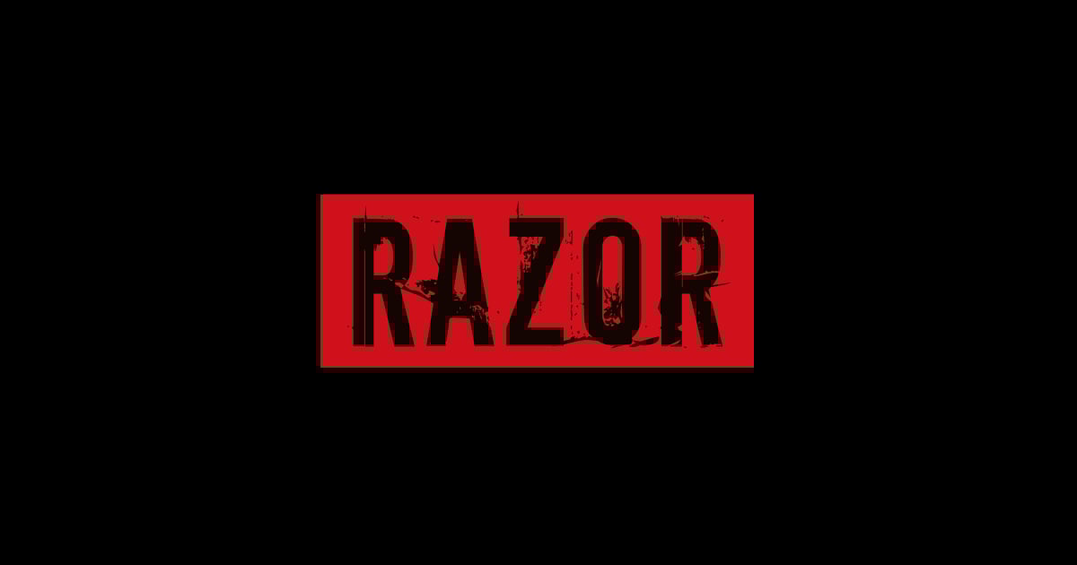 猟牙　Tシャツ　RAZOR　新品未開封　黄　XL HELLRAZOR RAZE POISONER LOGO SHIRT YELLOW | FLA