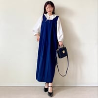 ジャンパースカート〈NAVY〉