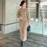 ラメシャギースカート〈BRONZE〉