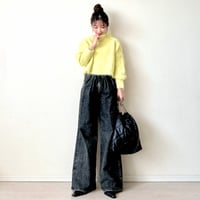 KAIHARAバギーdenim〈WASH BLACK〉