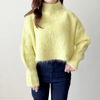 ショート丈ALPACAknit〈LEMON〉