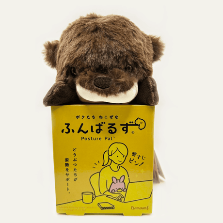 ふんばるず（姿勢サポートぬいぐるみ）