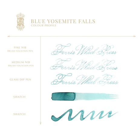 FERRIS WHEEL PRESS（Dreaming California）ボトル入り万年筆インク 38ml