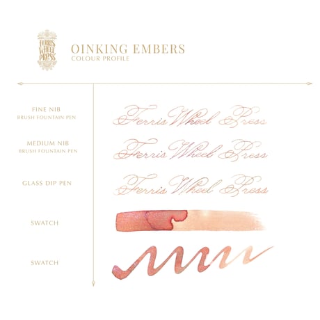 FERRIS WHEEL PRESS（FERRITALES）ボトル入り万年筆インク 20ml