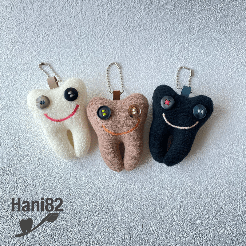 歯のかたちのキーホルダー | CHIKUHO WEB SHOP