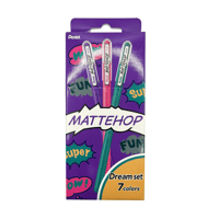 ぺんてる MATTEHOP(マットホップ)ドリームセット（７色セット）