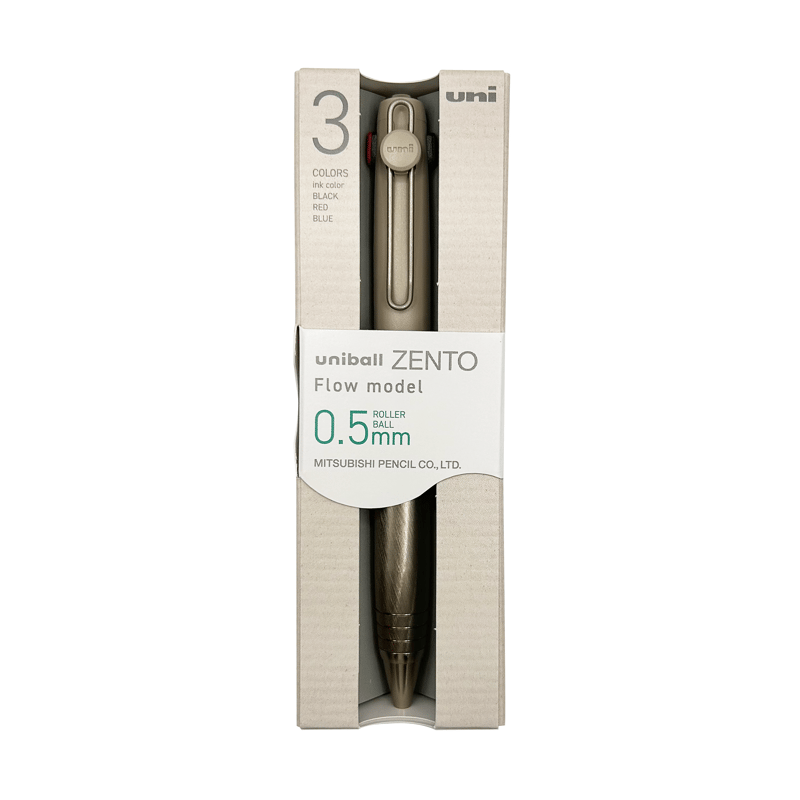 uniball ZENTO フローモデル 3色ボールペン | CHIKUHO WEB SHOP