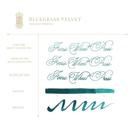 FERRIS WHEEL PRESS（THE ORIGINAL TRIO）ボトル入り万年筆インク 38ml