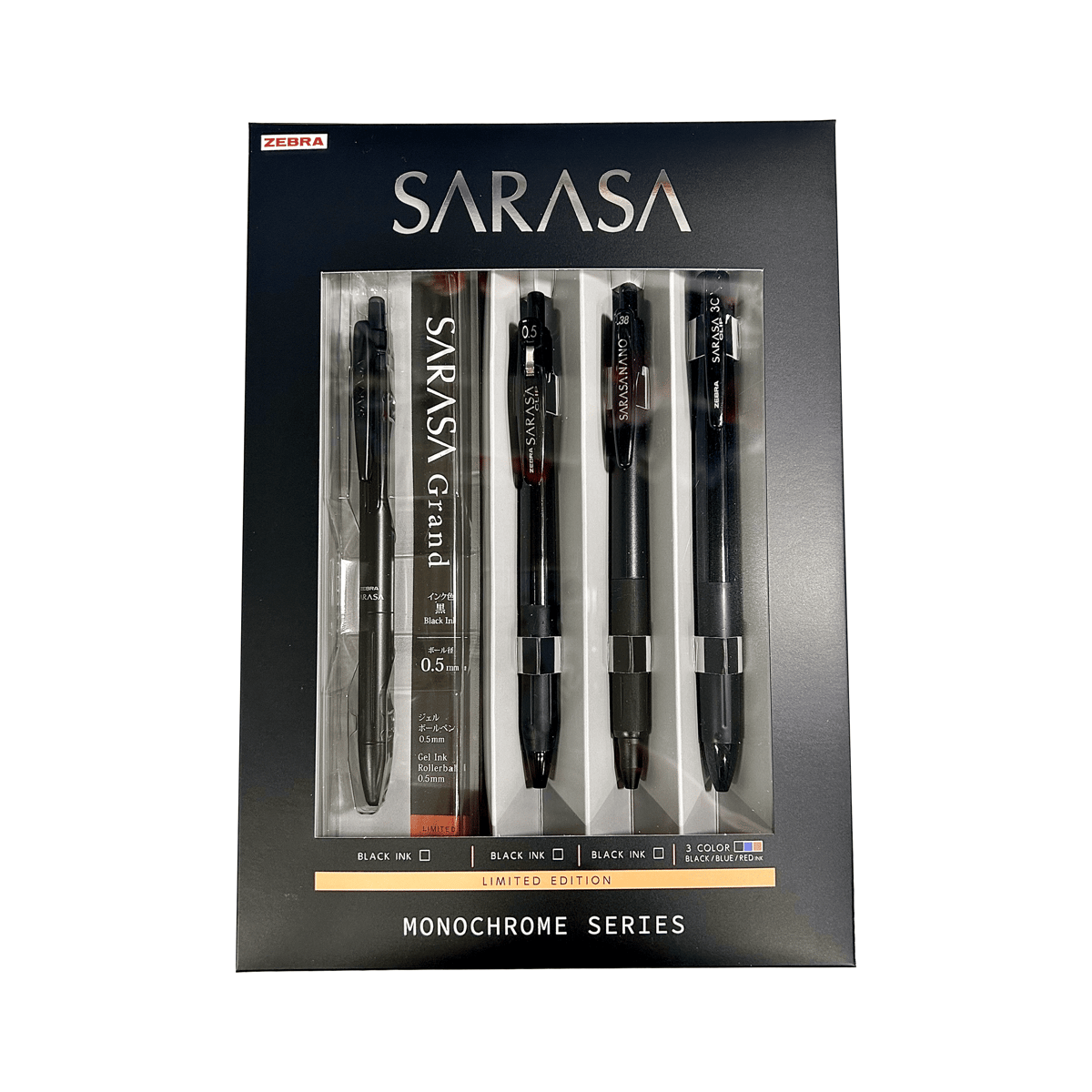 サラサ モノクロームシリーズ（4種類セット） | CHIKUHO WEB SHOP