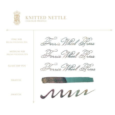 FERRIS WHEEL PRESS（FERRITALES）ボトル入り万年筆インク 20ml