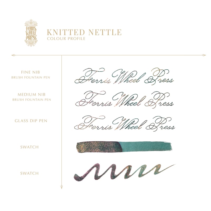 FERRIS WHEEL PRESS（FERRITALES）ボトル入り万年筆インク 20ml