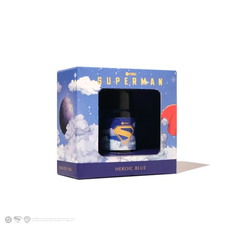 FERRIS WHEEL PRESS（Superman）ボトル入り万年筆インク 28ml&10ml