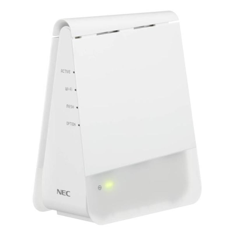 NEC WiFi メッシュルーター 単体（ルーター本体にも中継機になる）Wi-Fi6 (11a...