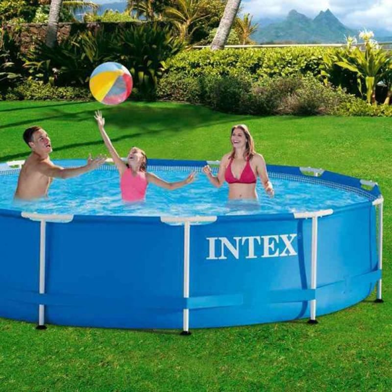 Intex [インテックス] メタルフレームプール 366x76cm 28210 | グッドス