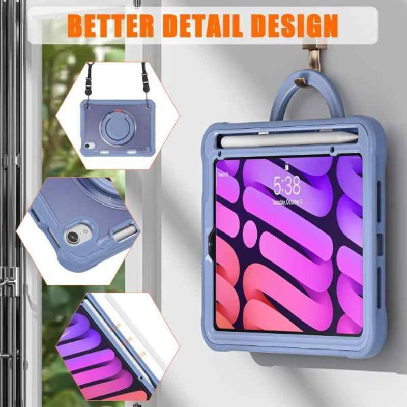 耐衝撃 iPad miniケース スタンド付き 肩掛け ペン収納 ペン収納 耐衝撃 iPad miniケース スタンド付き 肩掛け 【公式通販】