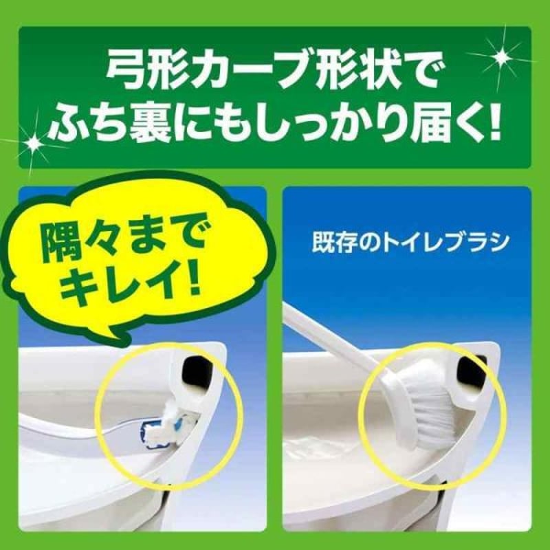 まとめ買い】 スクラビングバブル 流せるトイレブラシ ホワイトブロッサムの香り 替えブラシ ...