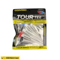 飛距離アップ 折れにくく耐久性に優る 安定した弾道 Tour Tee ツアーティーCOMBO【ロング3本+ショート2本入り】 2022年モデル