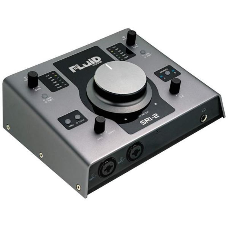 Fluid Audio SRI-2 オーディオインターフェース 2入力 2出力 24bit 1