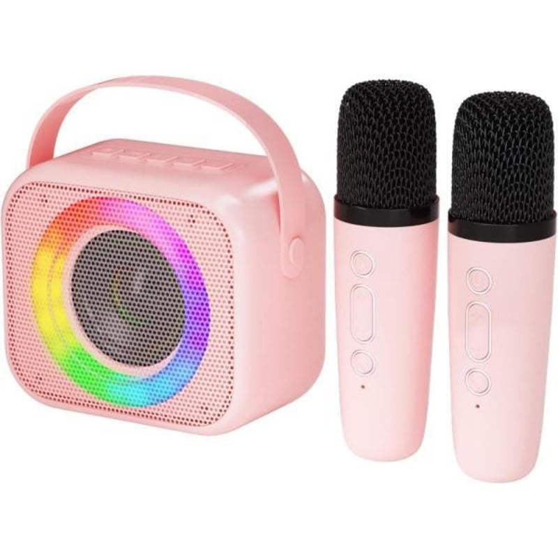 M1819-122-90】カラオケ ワイヤレスマイク2本 Bluetooth カラオケ