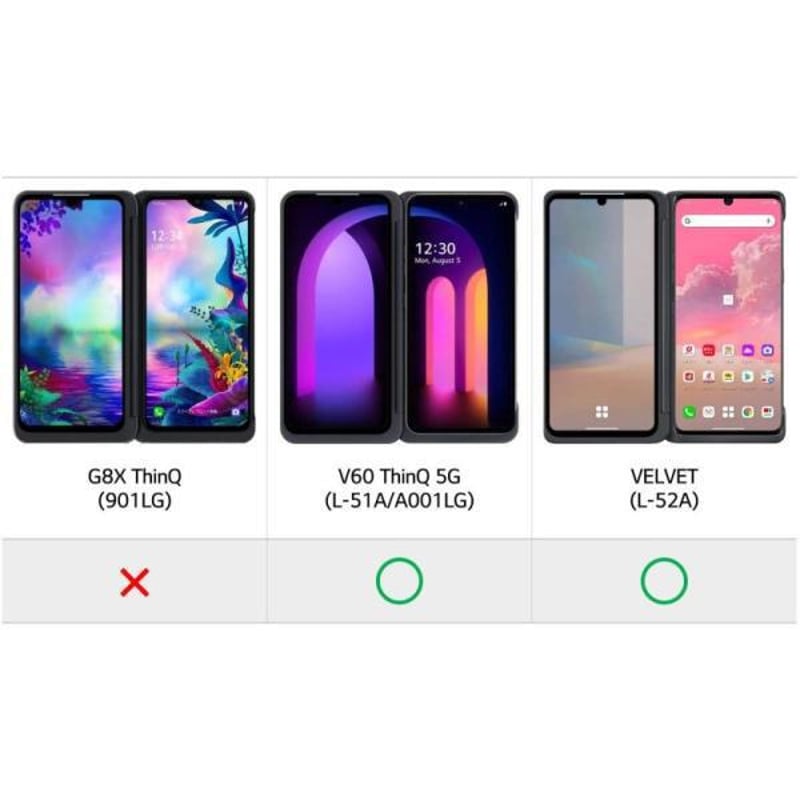 LG純正品】LG V60 ThinQ 5G, VELVET デュアルスクリーン用 充電コネク...