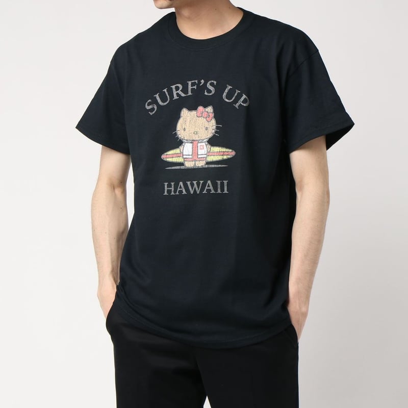 HELLO KITTY×PROJECT SR'ES】SURF'S UP TEE サーフズアッ