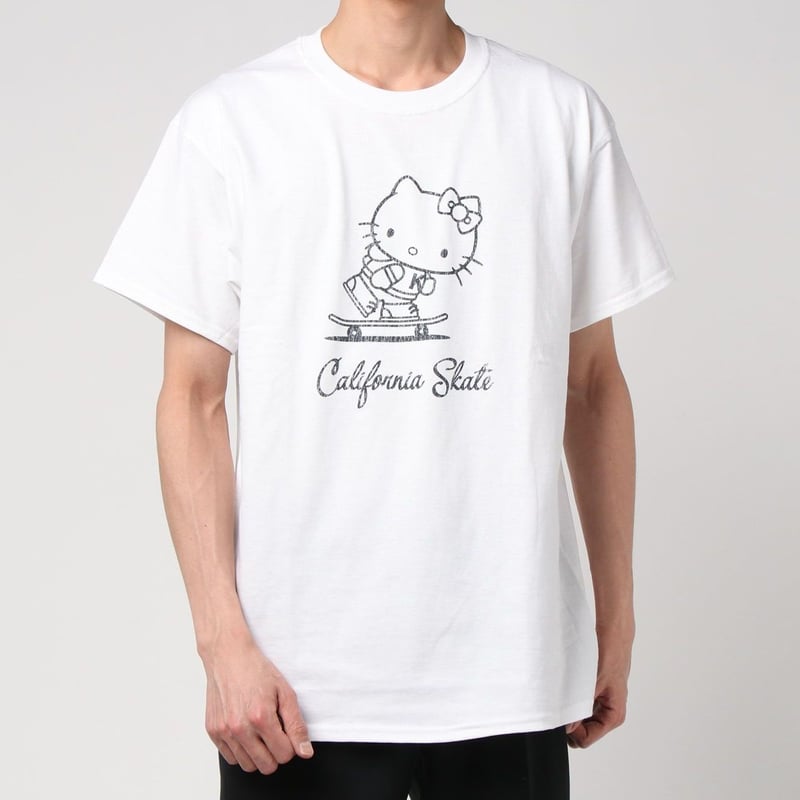 HELLO KITTY×PROJECT SR'ES】CALIFORNIA SKATE TEE