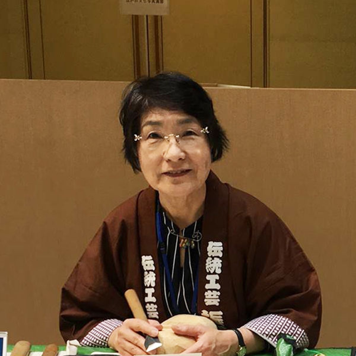 能面 平岡 笑子 Emiko Hiraoka | 江戸川区伝統工芸会 公式ONLINE SHOP