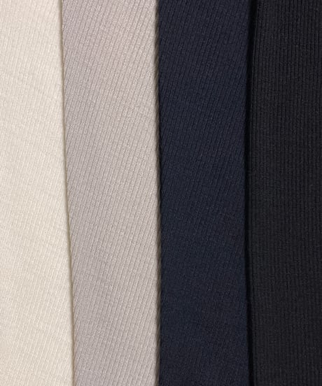 wool rib jersey boat neck PO
