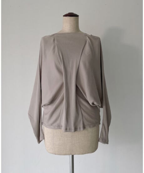 back cross long T-shirt