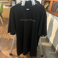 Tシャツ黒D (前面STERNE COFFEE LABORATORY 背面ロゴ)