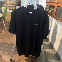 Tシャツ黒C (前面COFFEE 背面ロゴ)